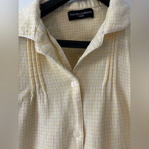 Women’s Yellow Tous Les Calecons - Paris Top. Cute, lightweight vintage style